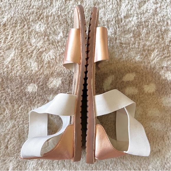 Sorel Ella Leather Rose Gold Sandals Size 8 - Picture 5 of 13